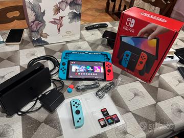 Nintendo Switch Oled+4 giochi