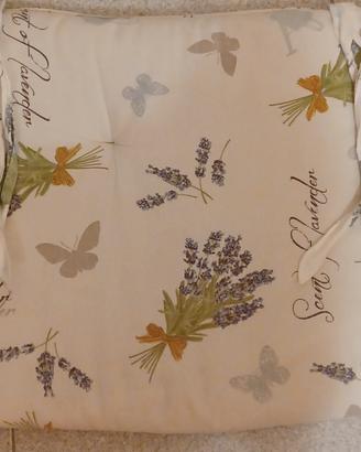 cuscini fioriti cotone 100%