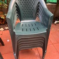 Sedie di plastica