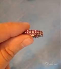 Anello oro bianco