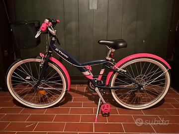 Bicicletta Btwin bambina raggio 24