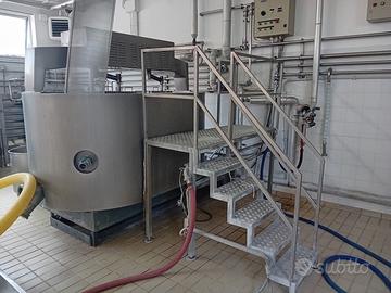 Vasca polivalente per formaggi