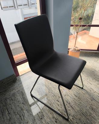 set sedie nere Ikea 