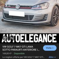 Sottoparaurti anteriore golf 7