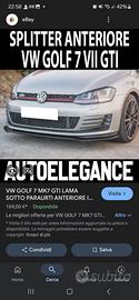 Sottoparaurti anteriore golf 7