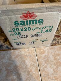 Piastrelle 20x20  pavimento