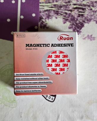 Ruan 5-Pack MAGNETIC ADHESIVE Fissaggio