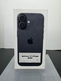 IPHONE 17 256gb BLACK SIGILLATO PROMO