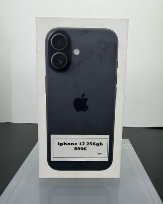 IPHONE 17 256gb BLACK SIGILLATO PROMO
