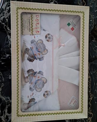 Set Lenzuola Culla 3 pezzi Petit Firenze - Puro Co