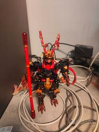 Lotto 7 set costruzioni mecha robot e Wukong