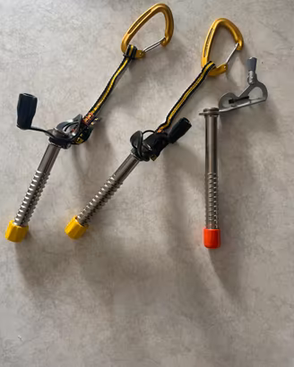 Viti da ghiaccio Grivel x2 e BD