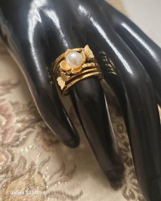 Anello Fascia Donna Oro in Acciaio