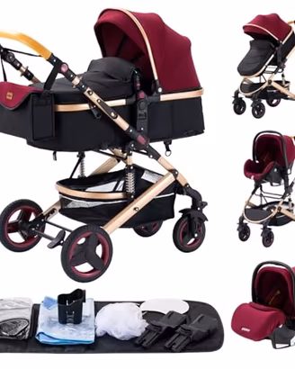 passeggino Yazoco multiset 3 in 1 e macchina