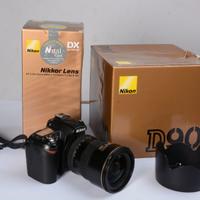 nikon D90 con obiettivo