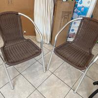 Sedie rattan