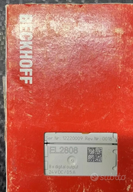 BECKHOFF EL2808 ETHERCAT Scheda 8 Digital Output