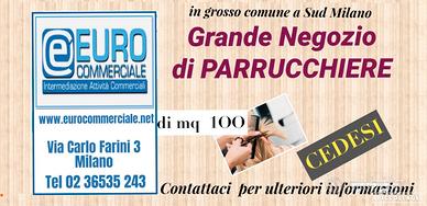155/20 PARRUCCHIERE, 100 mq zona Hi-sud di MI