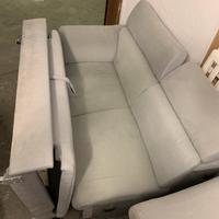 Divano Letto angolare con pouf