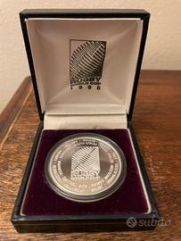 Moneta commemorativa mondiali rugby 1995