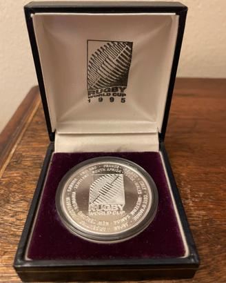 Moneta commemorativa mondiali rugby 1995