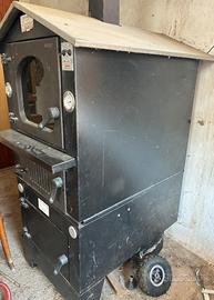 FORNO LEGNA CON RUOTE COMAP BRAVA