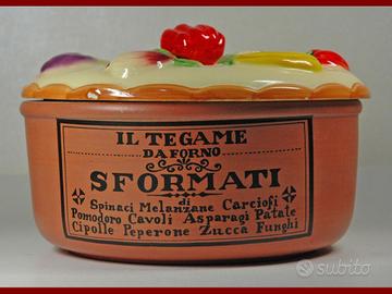 Tegame in terracotta/ceramica ITALICA ARS