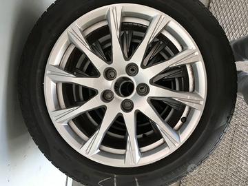 RUOTE COMPLETE AUDI A4 CON CERCHI IN LEGA 17''