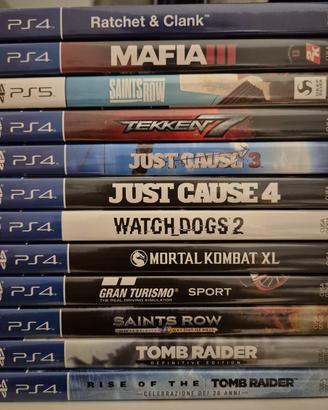 Giochi PS4 e PS5 - LEGGERE LA DESCRIZIONE