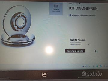 dischi freno Renault Espace e Avantime 