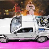 Modellino auto ritorno al futuro 1 2 3 film nuovo