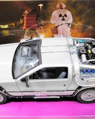 Modellino auto ritorno al futuro 1 2 3 film nuovo