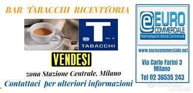 122/24 BAR TABACCHI RICEVITORIA zona Staz.Centrale