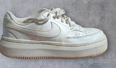 Nike air force 1 platform bianche