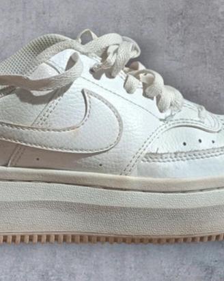 Nike air force 1 platform bianche