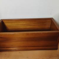 portafiori in legno