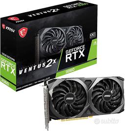 MSI GeForce RTX 3060 VENTUS 2X 12G OC NUOVA