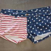 pantalone corto jeans america donna