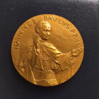 Medaglia Bronzo Papa Giovanni Paolo II 1987 Cile