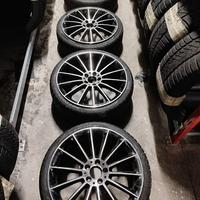 4 CERCHI 20" MERCEDES + 4 GOMME INVERN + 4 ESTIVE