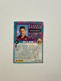 Carta Calcio Roberto Baggio