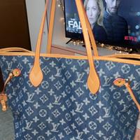 Borsa Neverfull in Denim