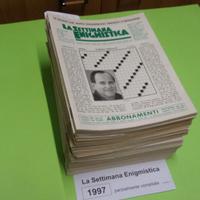 LA SETTIMANA ENIGMISTICA, anno 1997, parzialmente
