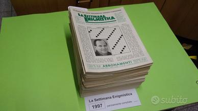 LA SETTIMANA ENIGMISTICA, anno 1997, parzialmente