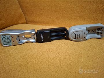 Set di 3 caricabatterie stilo e mini stilo
