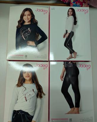 pantaloni e maglia jadea di diverse taglie