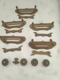 maniglie e pomelli per cassetti vintage 
