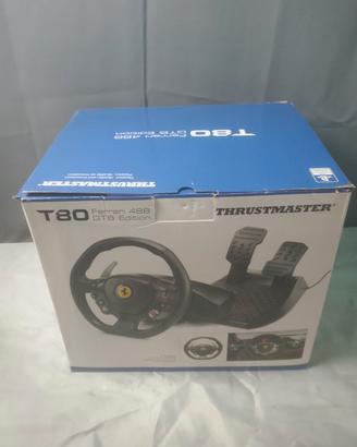 Volante Thrustmaster T80 Ferrari Edition + Pedalie