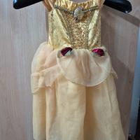 vestito di carnevale "la belle" Disney  originale 