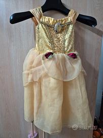 vestito di carnevale "la belle" Disney  originale 
